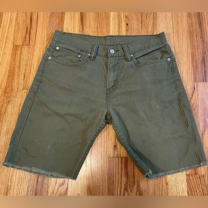 Levi’s 511 cutoff shorts